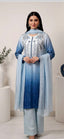 Lux-Pret-Chiffon emb. sky blue