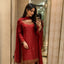 FO-Red Banarsi-Gharara-Set