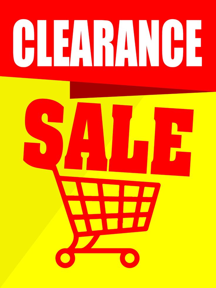 Clearance Sale