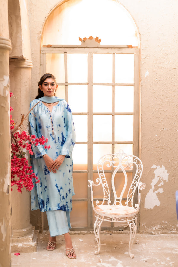 Tie & Die Blue-sky blue