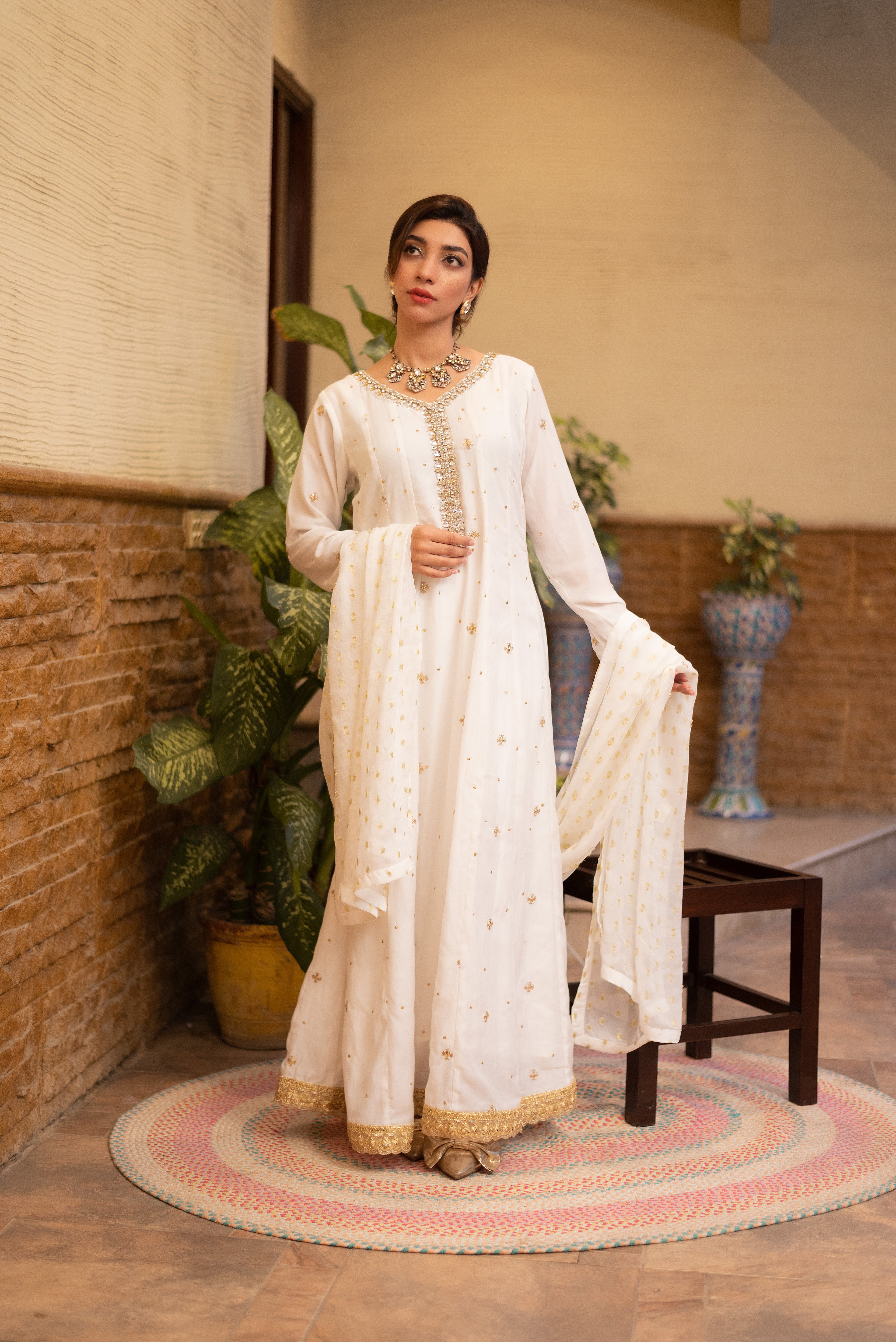 White Silk Maxi