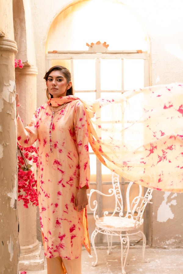 Tie & Die Peach-pink