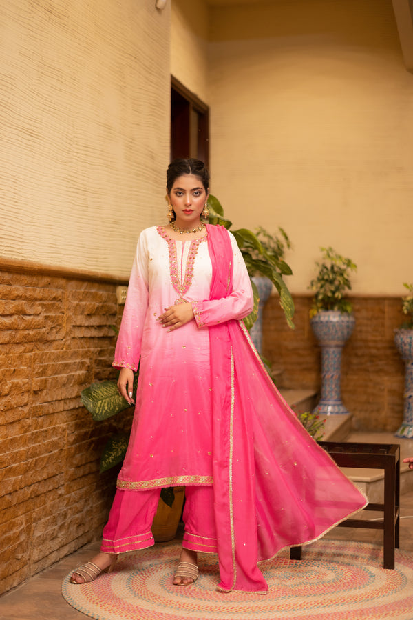 Rosy Ombre Elegance