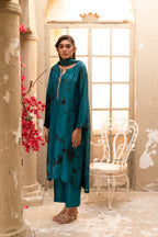 Tie & Die Teal Green