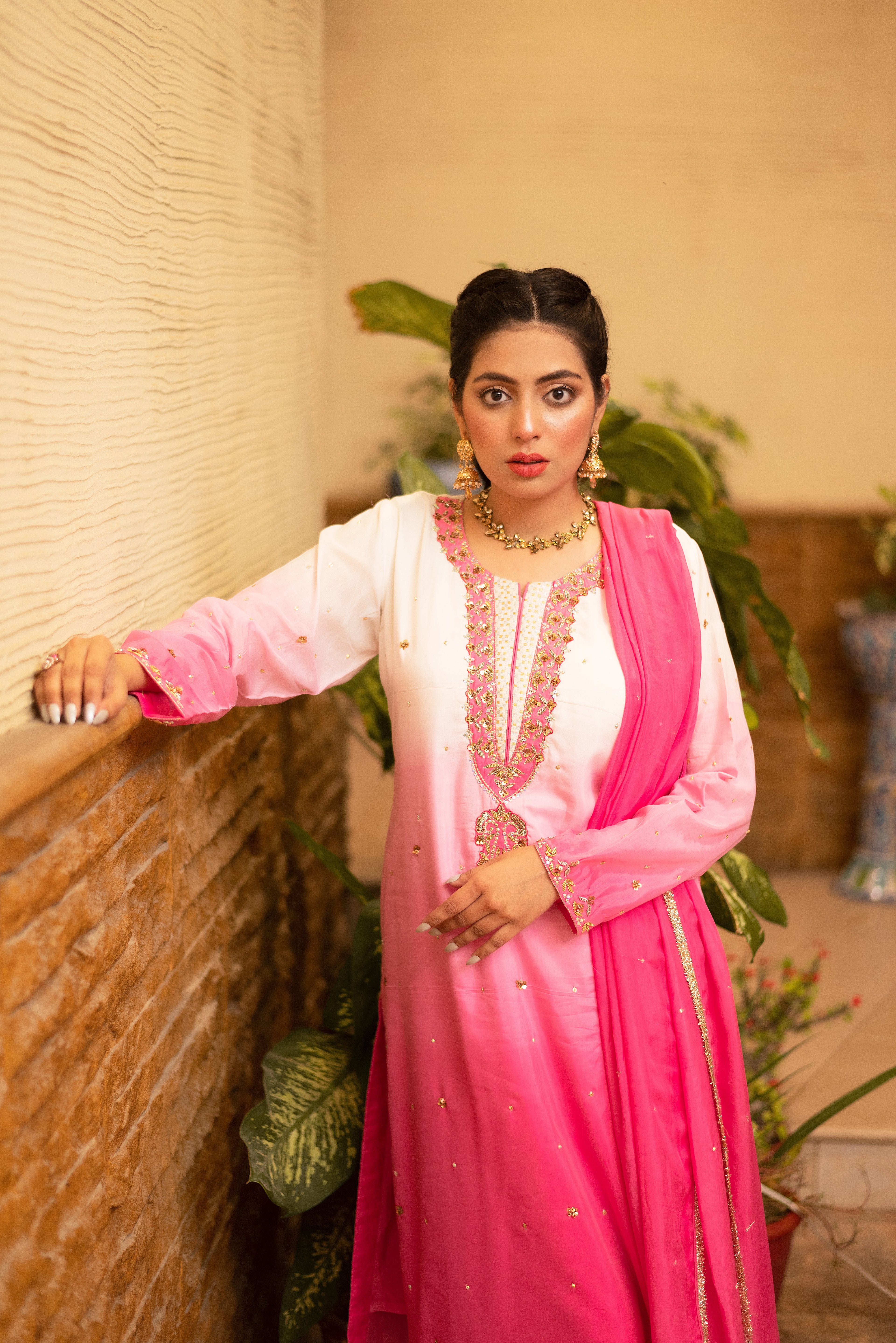 Rosy Ombre Elegance
