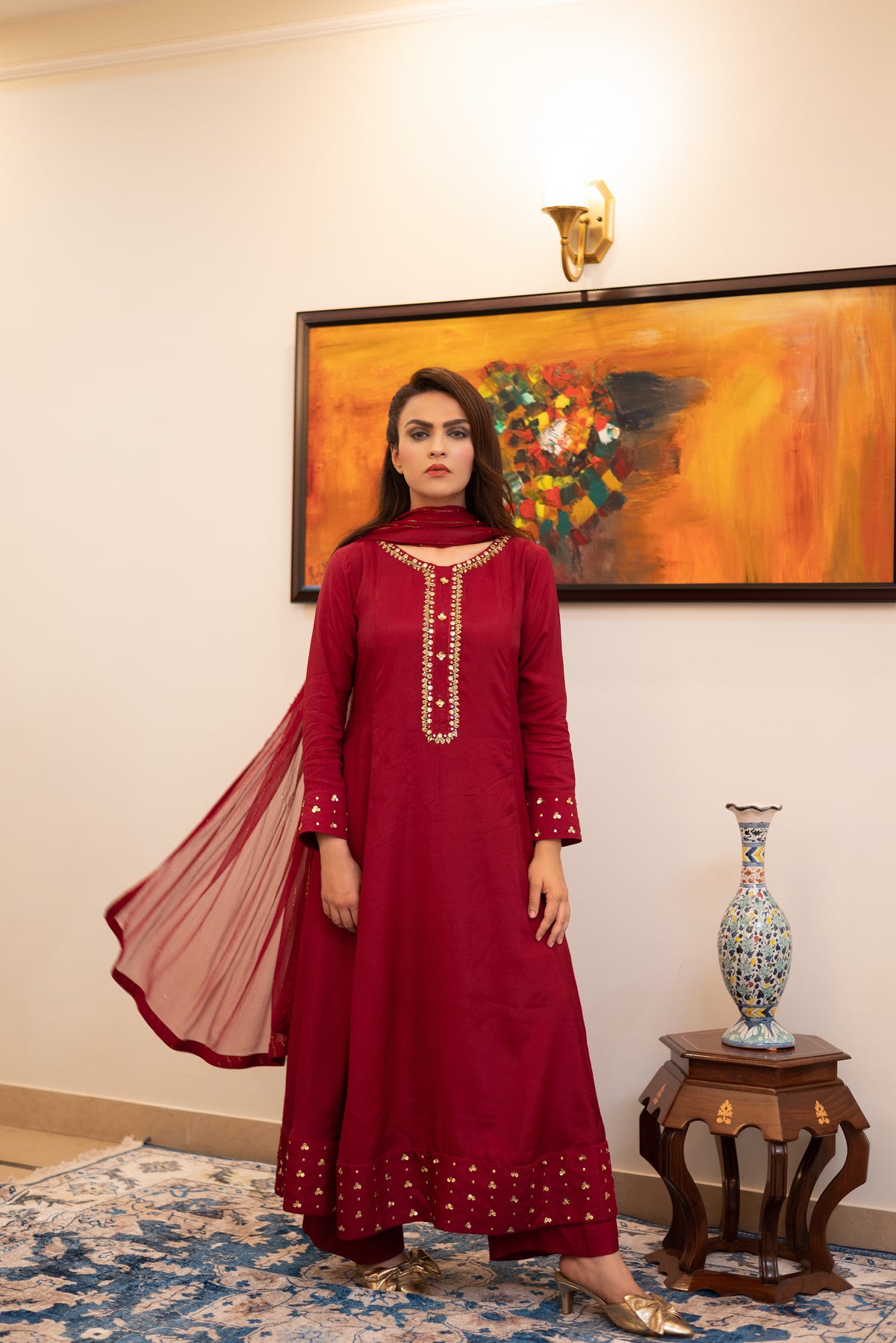 Ruby Red Maxi Main image