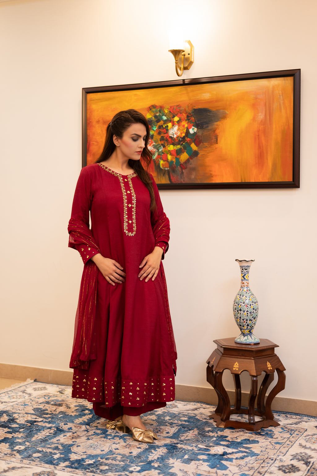 Ruby Red Maxi