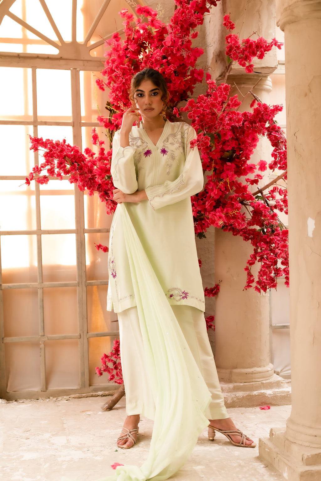 Mint Green Cord