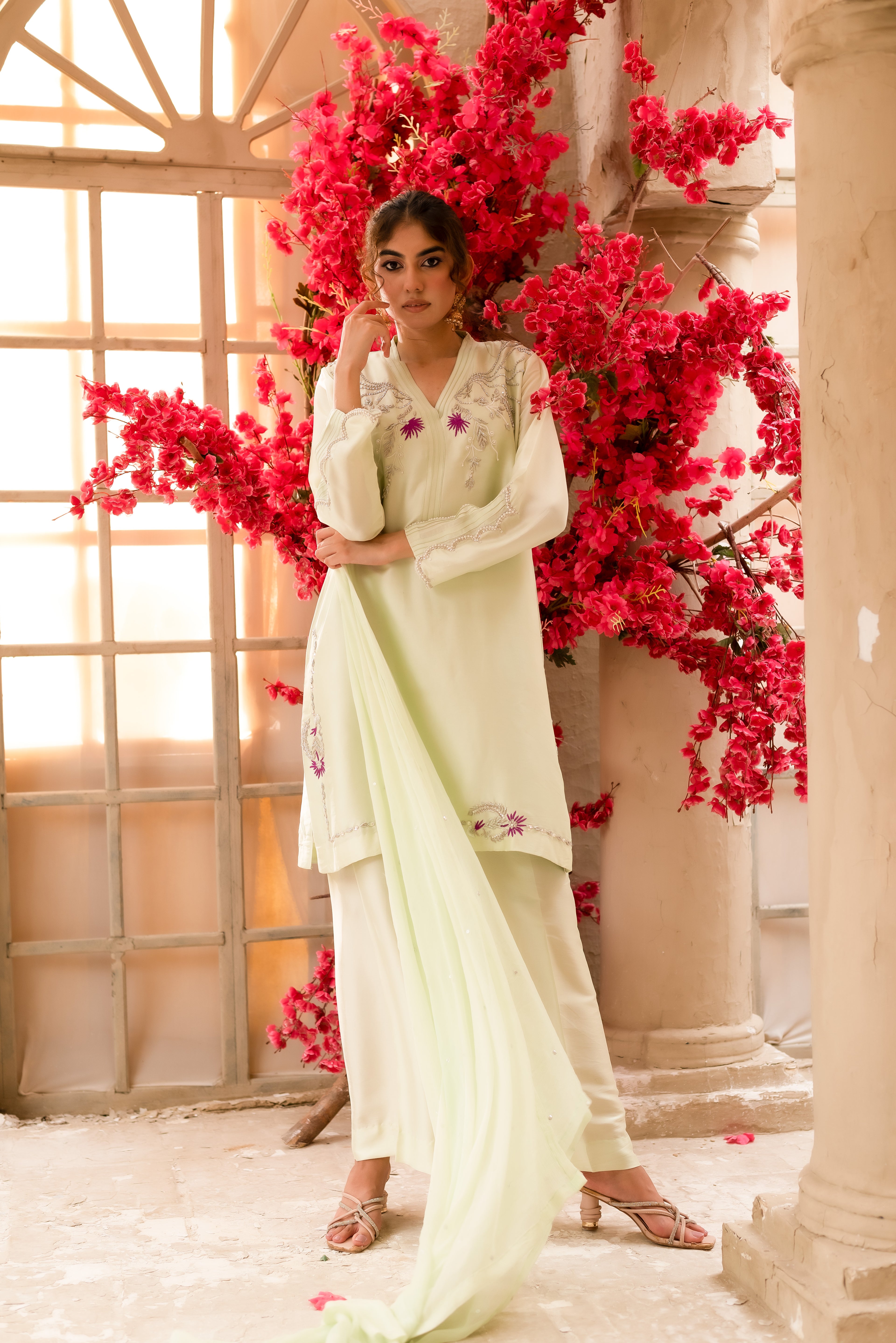 Mint Green Cord