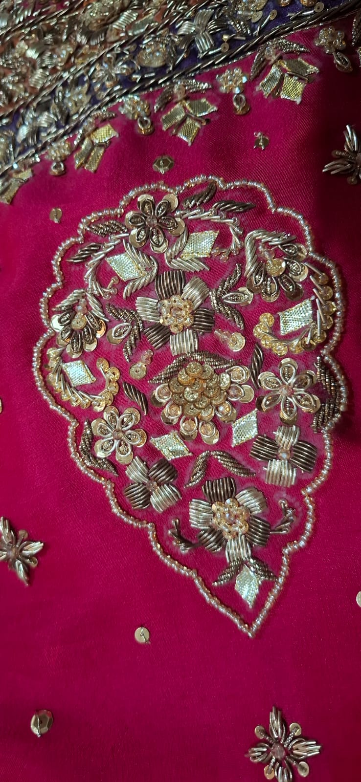 Shoking pink Lehnga set