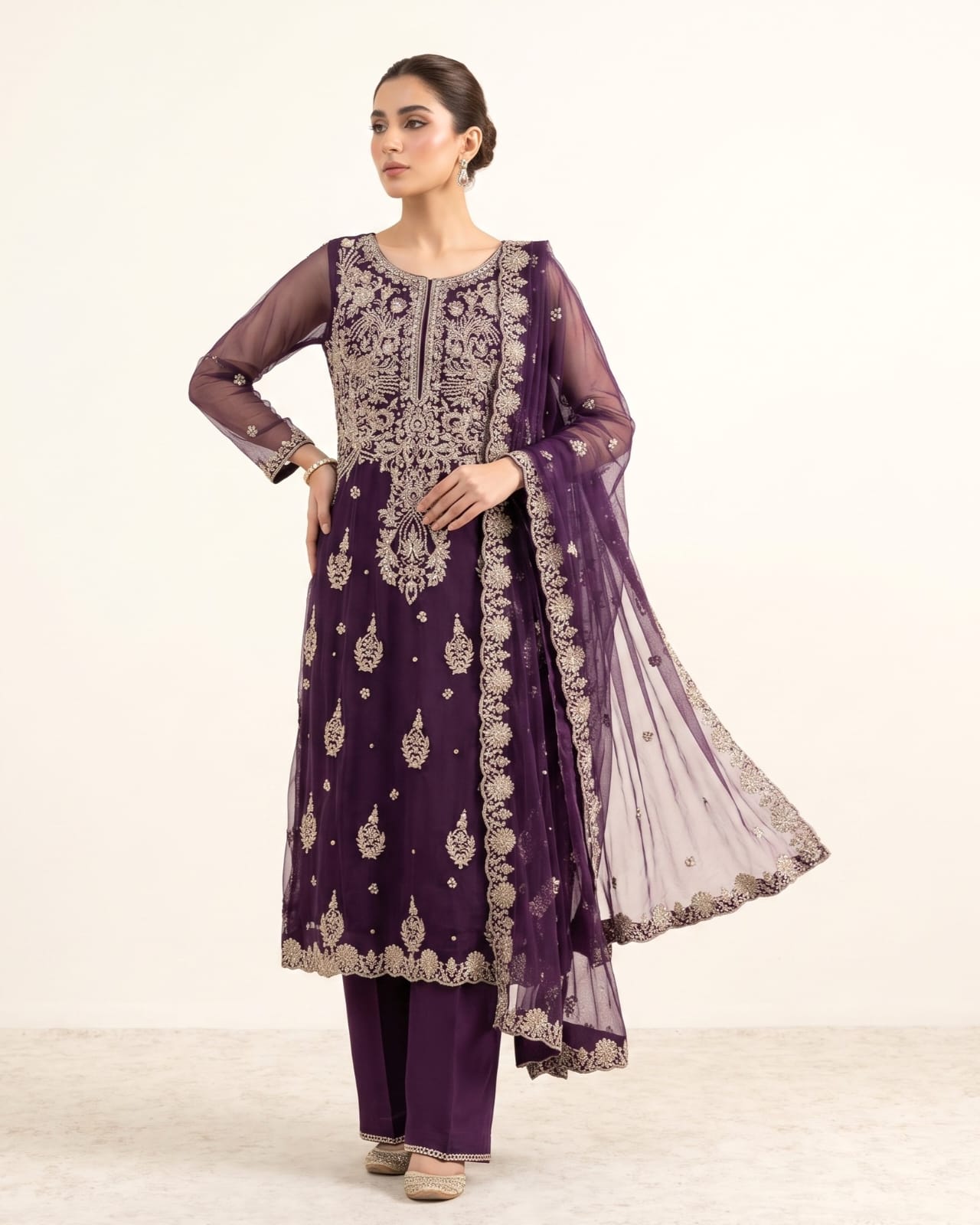 FO-Purple-Net-Emb. 3pcs
