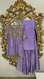 FO-Lialac Sheesha silk lehenga set