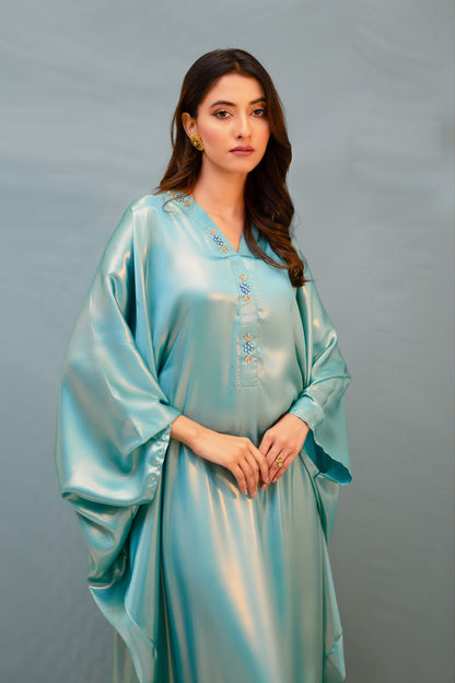 Elmar Turquoise Kaftan