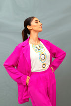 Hot Pink Blazer 2pc