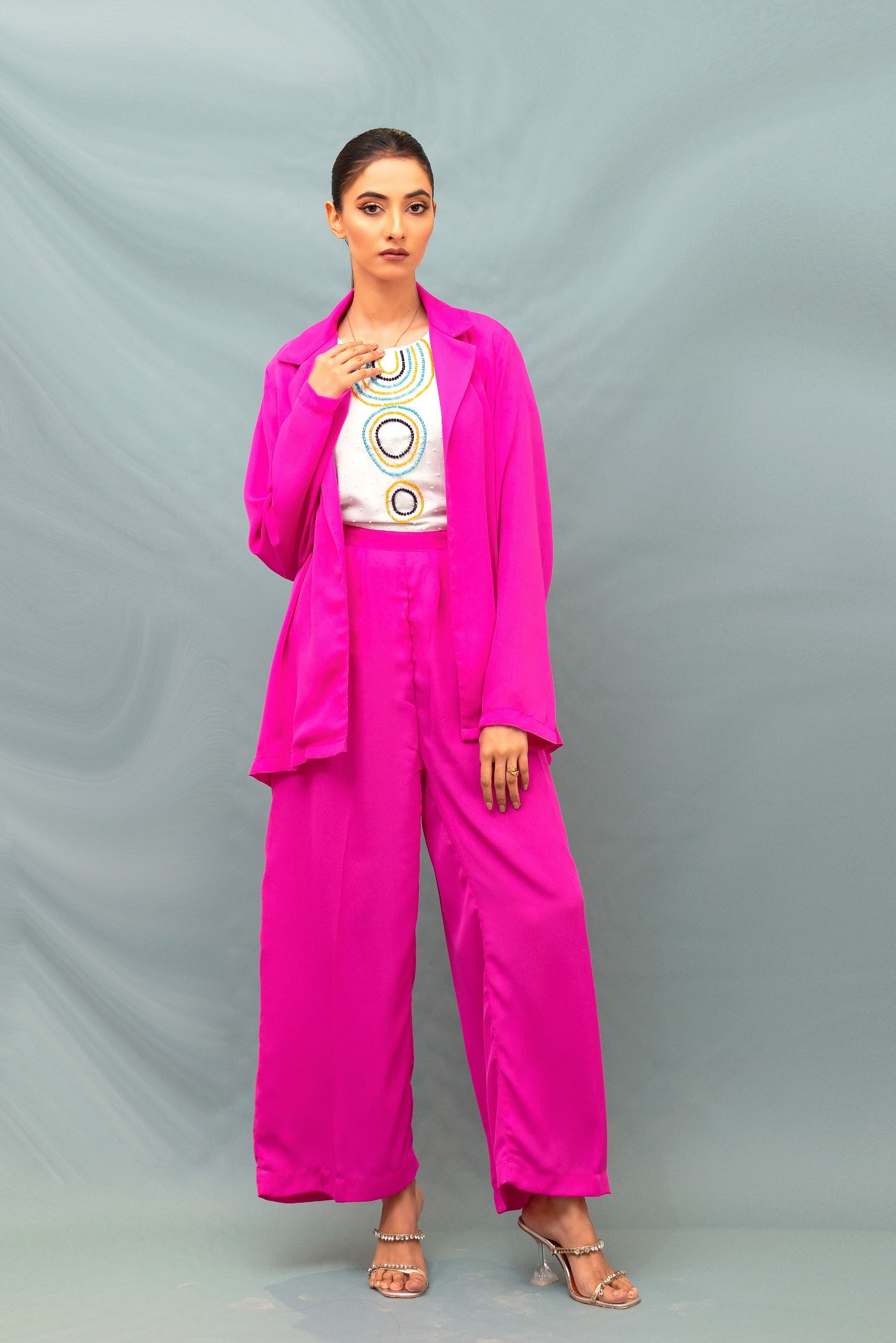 Hot Pink Blazer 2pc