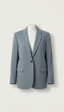 Relaxed Tailored Blazer in Mist Slate