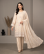 Lux-Pret-Chiffon Ivory 3 Pcs